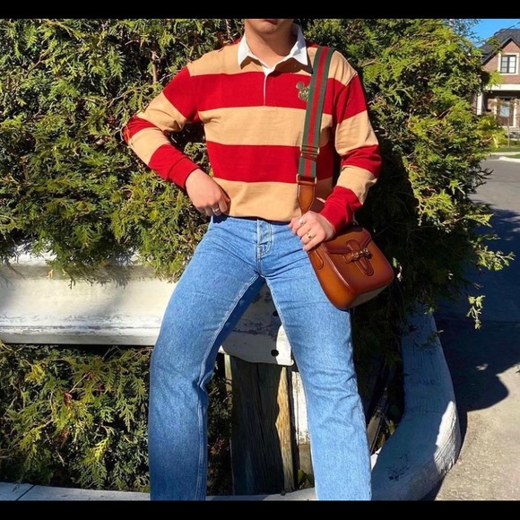 Gucci Medium Lady Web Shoulder Bag - Picture 3 of 7